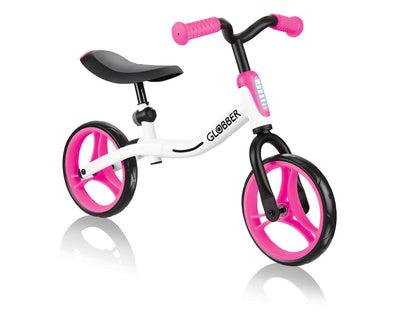 Globber - GO BIKE Balance Bike - White/Pink