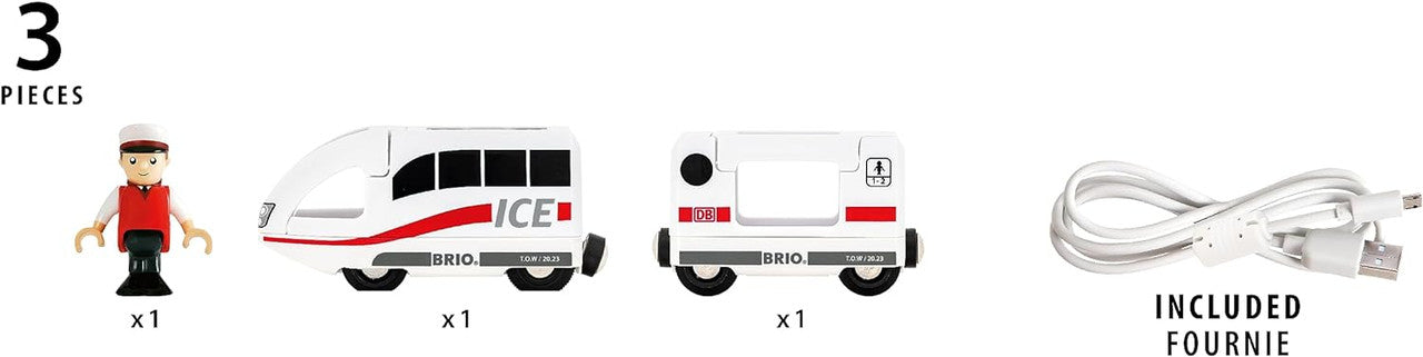 BRIO -   ICE Rechargeable Train 36088