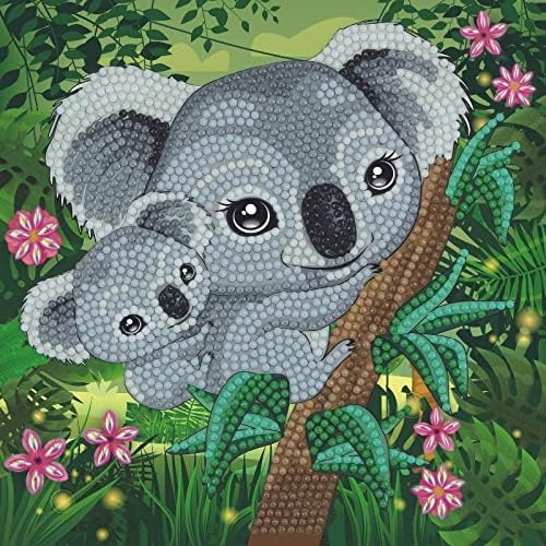 Crystal Art - Koala Hugs 18x18cm Card product image 4