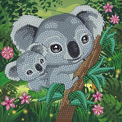 Crystal Art - Koala Hugs 18x18cm Card product image 4