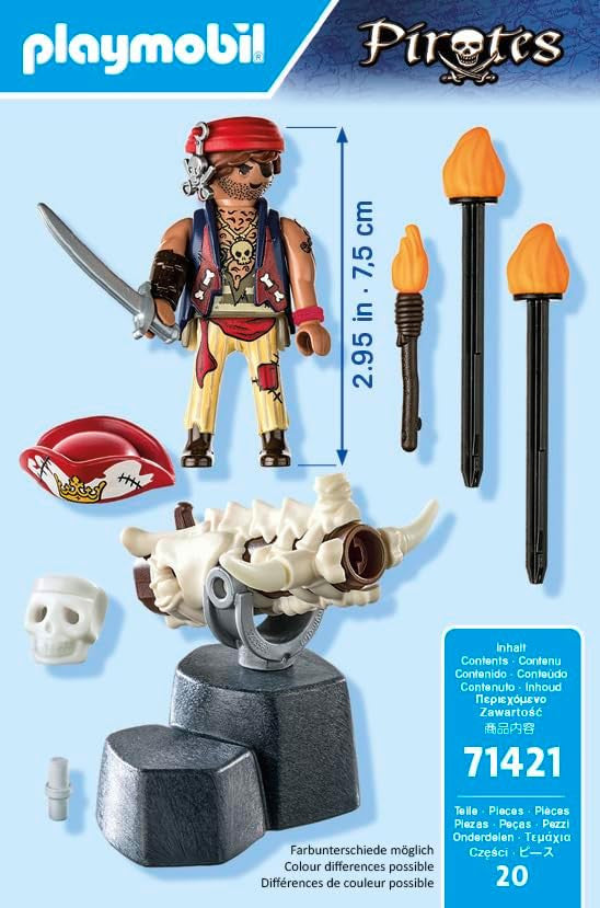 Playmobil Pirates -  Canon Master 71421