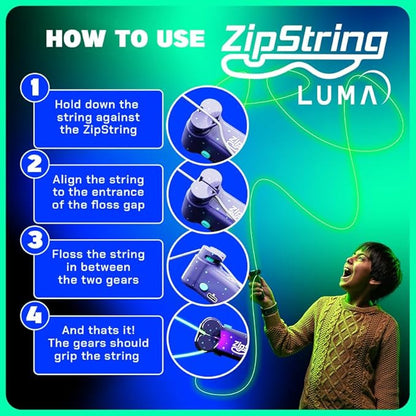 ZipString Luma - Glow in the Dark