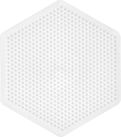 Hama Beads Large Pegboards Heart & Hexagon Set