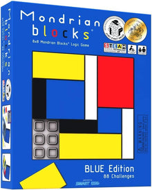 Mondrian Blocks - Blue