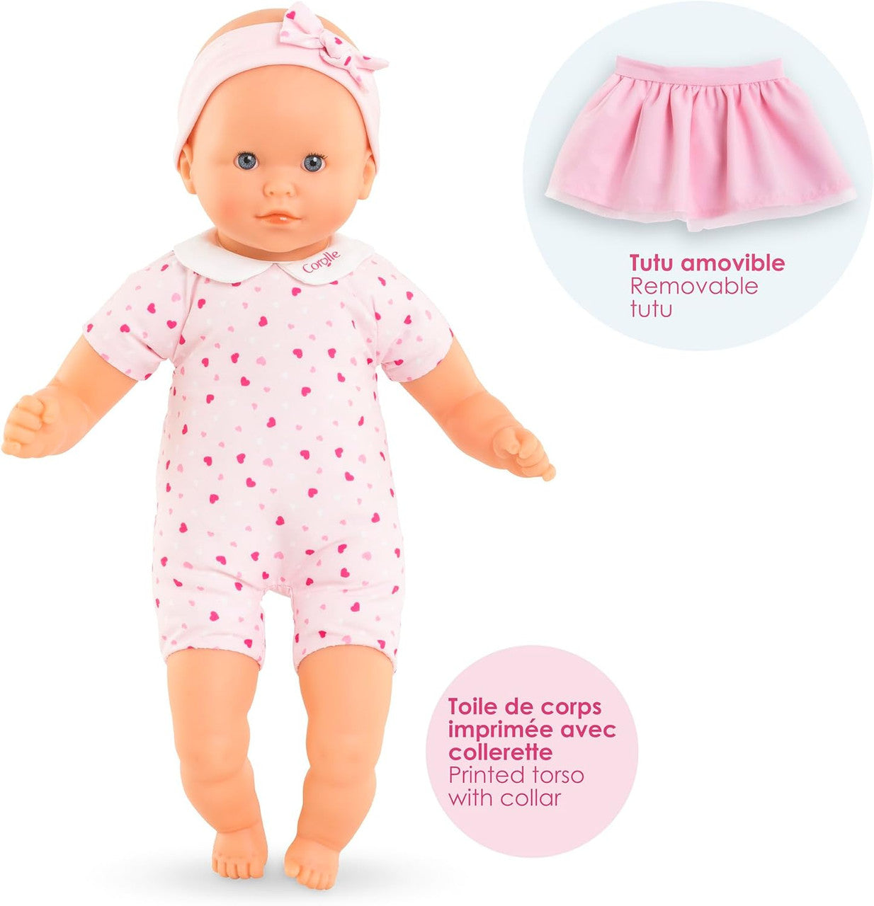 Corolle Mon Premier - My First Doll Hearts- 30cm