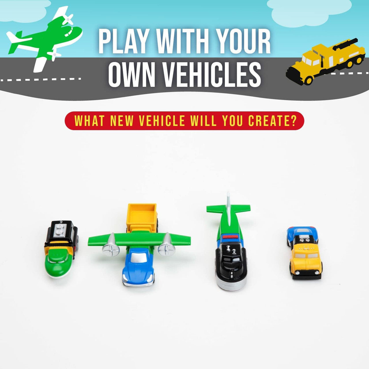 Playthings - Micro Mix or Match - Vehicles Set 2