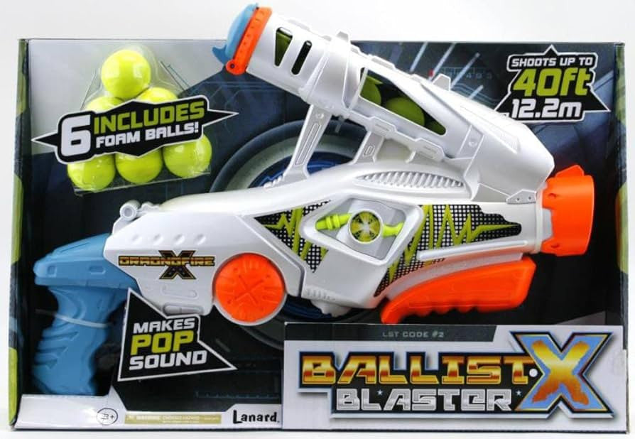 Ballist-X - Dragon Fire Blaster with 6 Balls