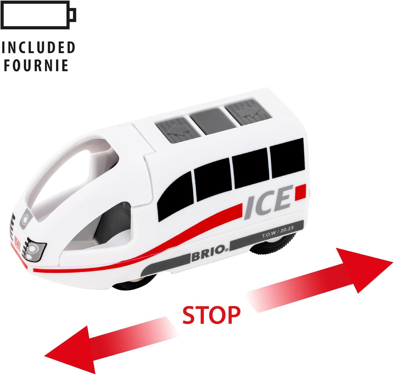 BRIO -   ICE Rechargeable Train 36088