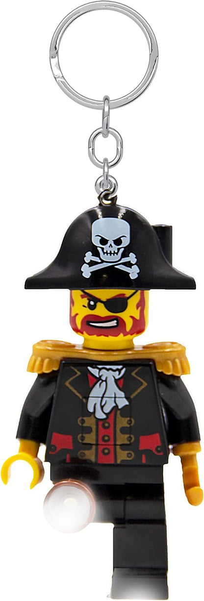 LEGO - Captain Brickbeard LED Keychain Light — Minifigure Key Light Torch