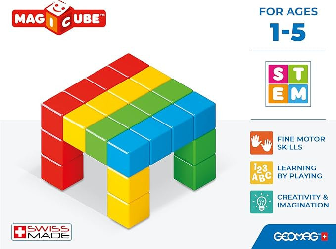 Geomag - Magicube Pre School 24pcs