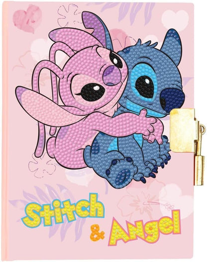 Crystal Art - Stitch & Angel Secret Diary product image 1