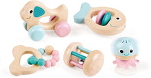 Hape - Wooden Multi-Stage Sensory Gift Set - 5 PCs