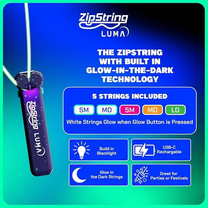 ZipString Luma - Glow in the Dark