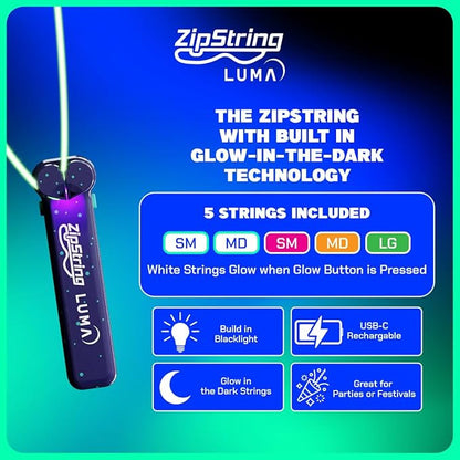 ZipString Luma - Glow in the Dark