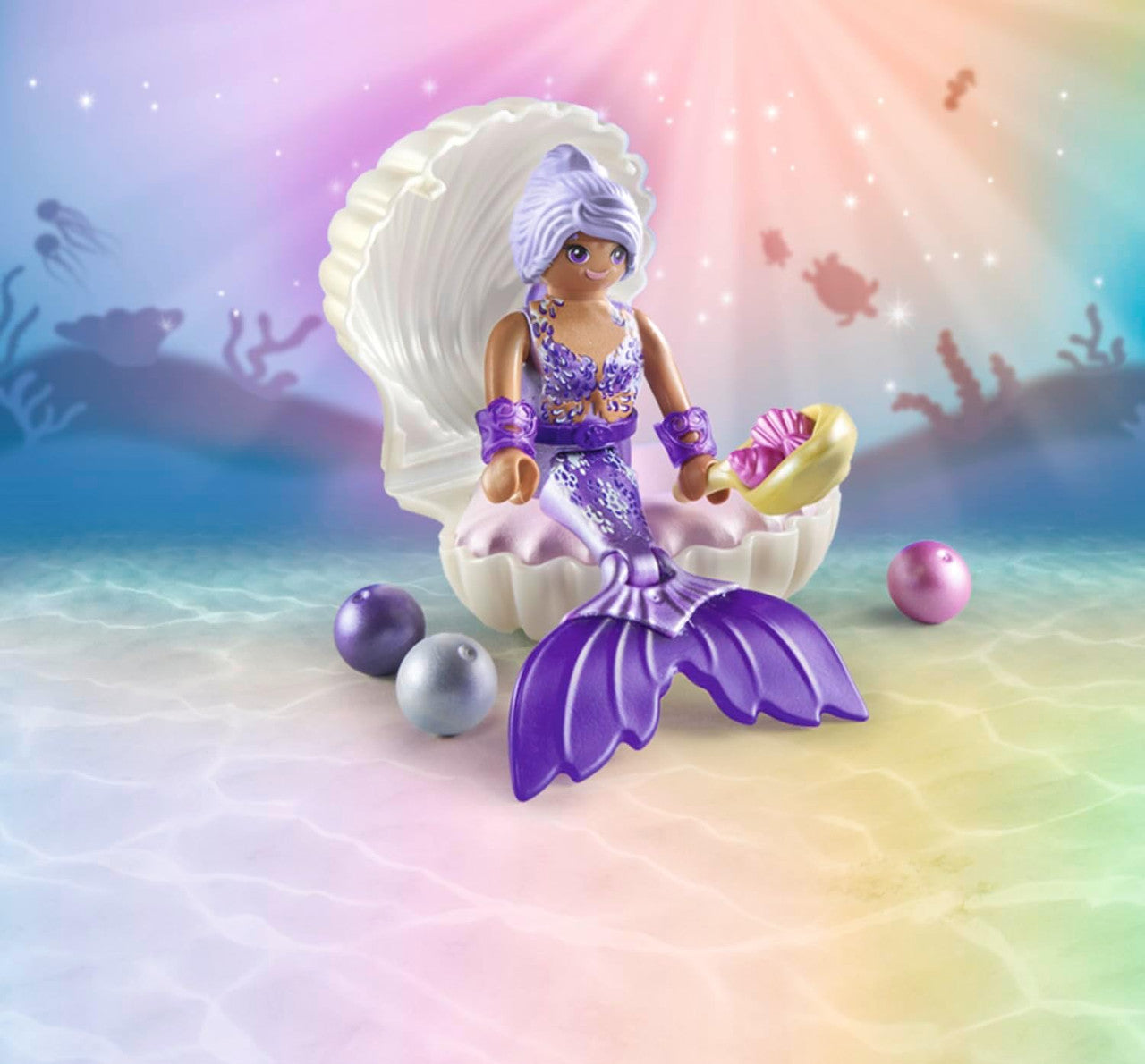 Playmobil - Princess Magic -   Mermaid with Pearl Seashell 71502