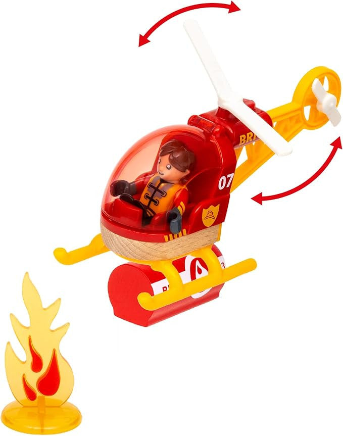BRIO World - Rescue Team Train Set 36025