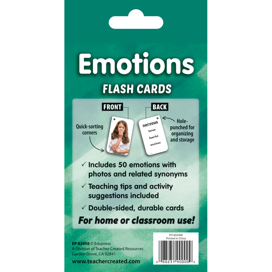 Teacher Created Resources - Emotions Flash Cards