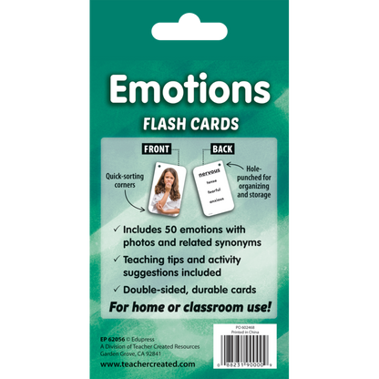 Teacher Created Resources - Emotions Flash Cards