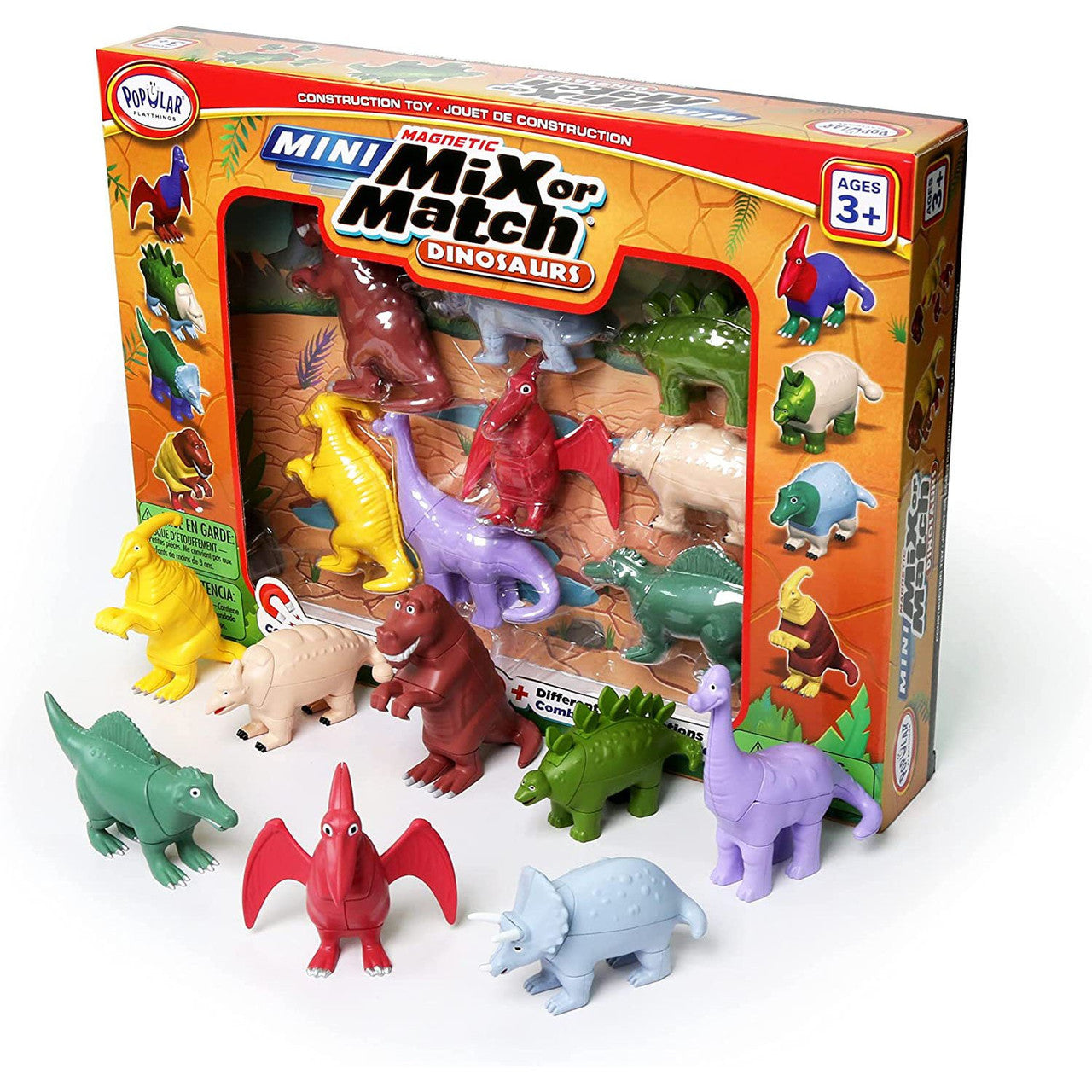 Popular Playthings - MINI Mix or Match - Dinosaurs - Deluxe