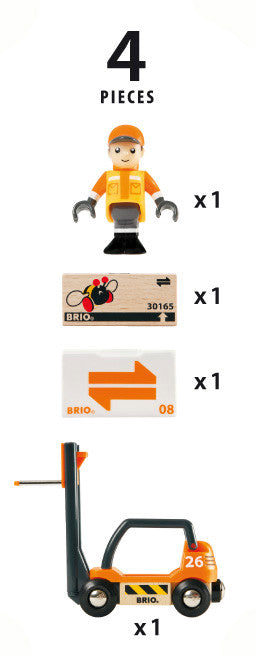 BRIO Vehicle - Forklift 33573