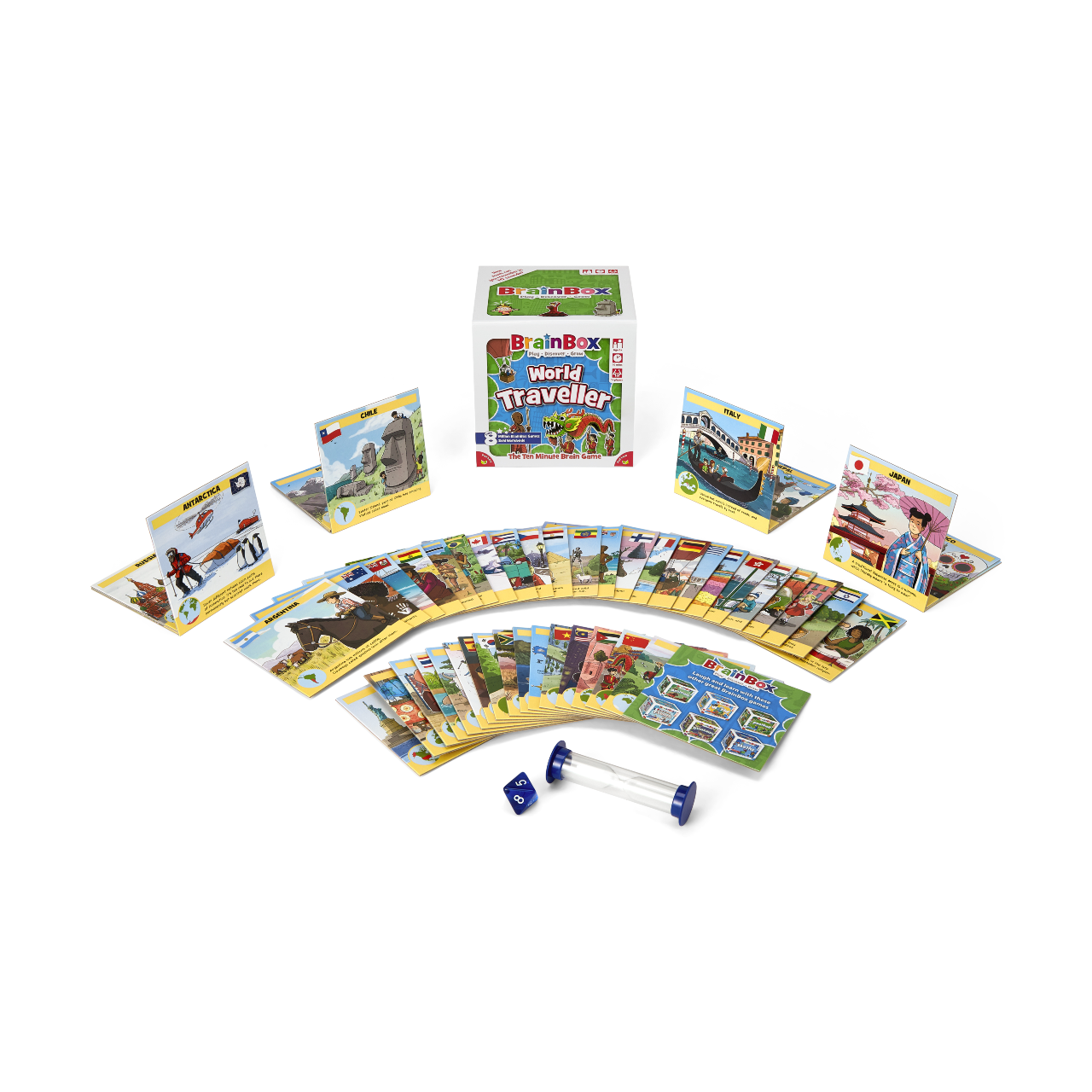 BrainBox - World Traveller - Memory Card Game