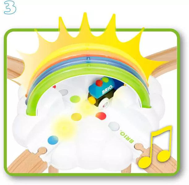 Brio - My First Railway Light Up Rainbow Set 11 Pieces