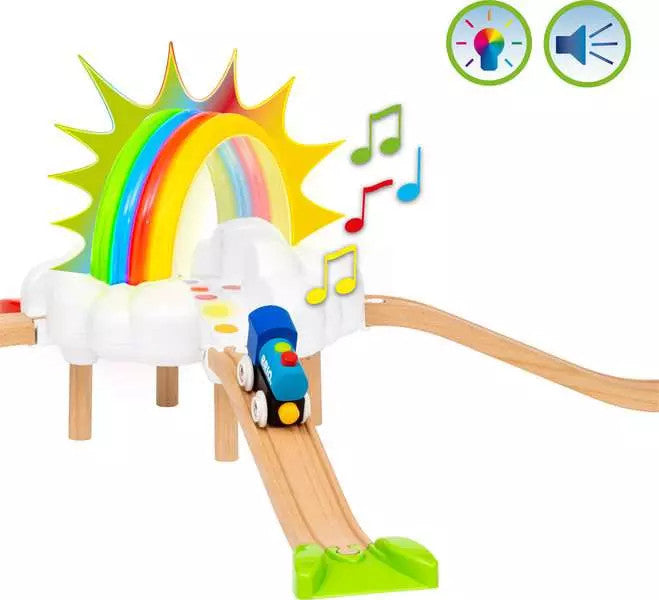 Brio - My First Railway Light Up Rainbow Set 11 Pieces