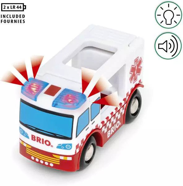 BRIO - Brio World - Rescue Ambulance 36035