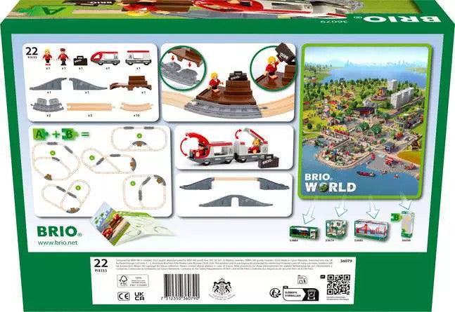 BRIO World - Starter Travel Train Set 36079