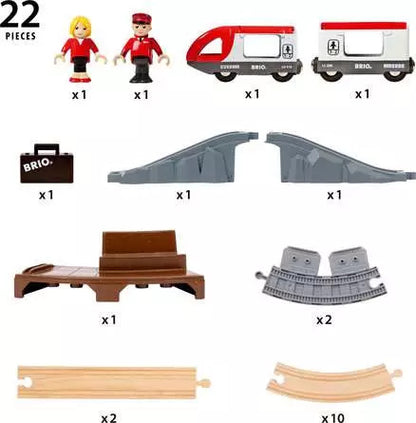 BRIO World - Starter Travel Train Set 36079