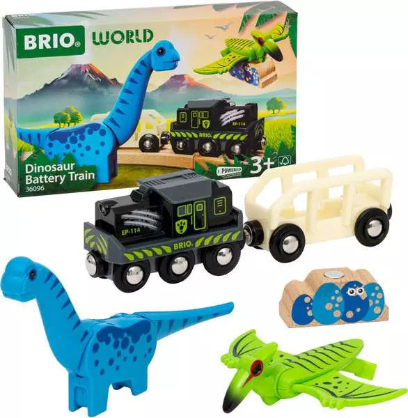 Brio - Dinosaur Battery Train 36096