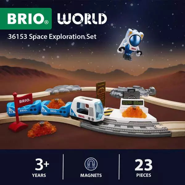 BRIO World - Space Exploration Set 23 Pieces 36153