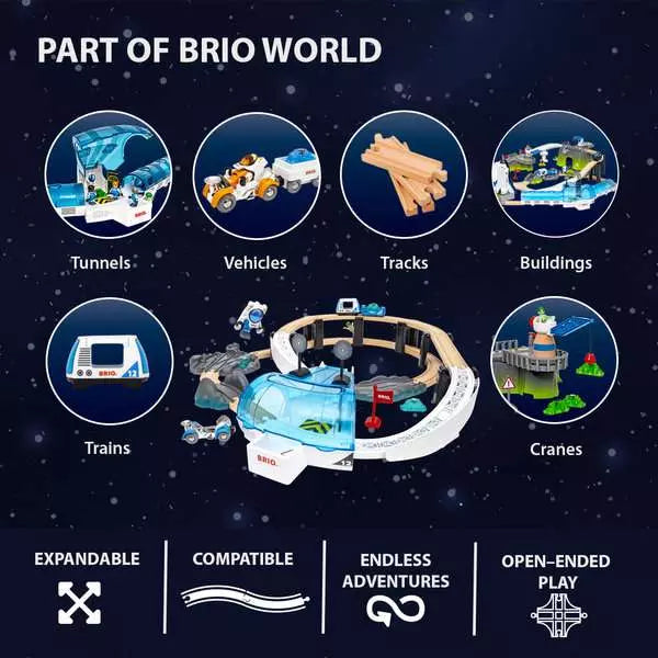 BRIO World - Space Exploration Set 23 Pieces 36153