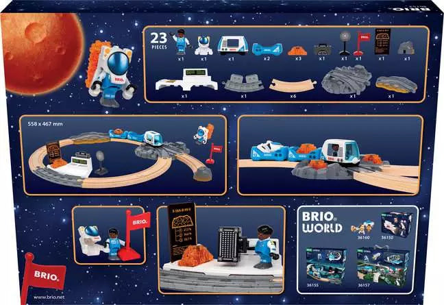BRIO World - Space Exploration Set 23 Pieces 36153