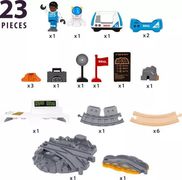 BRIO World - Space Exploration Set 23 Pieces 36153