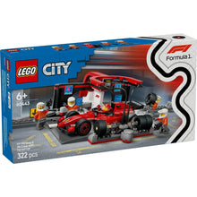 LEGO® City - F1® Pit Stop & Pit Crew with Ferrari Car  60443
