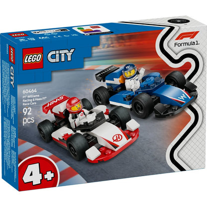 LEGO® City - F1® Williams Racing & Haas F1® Race Cars 60464