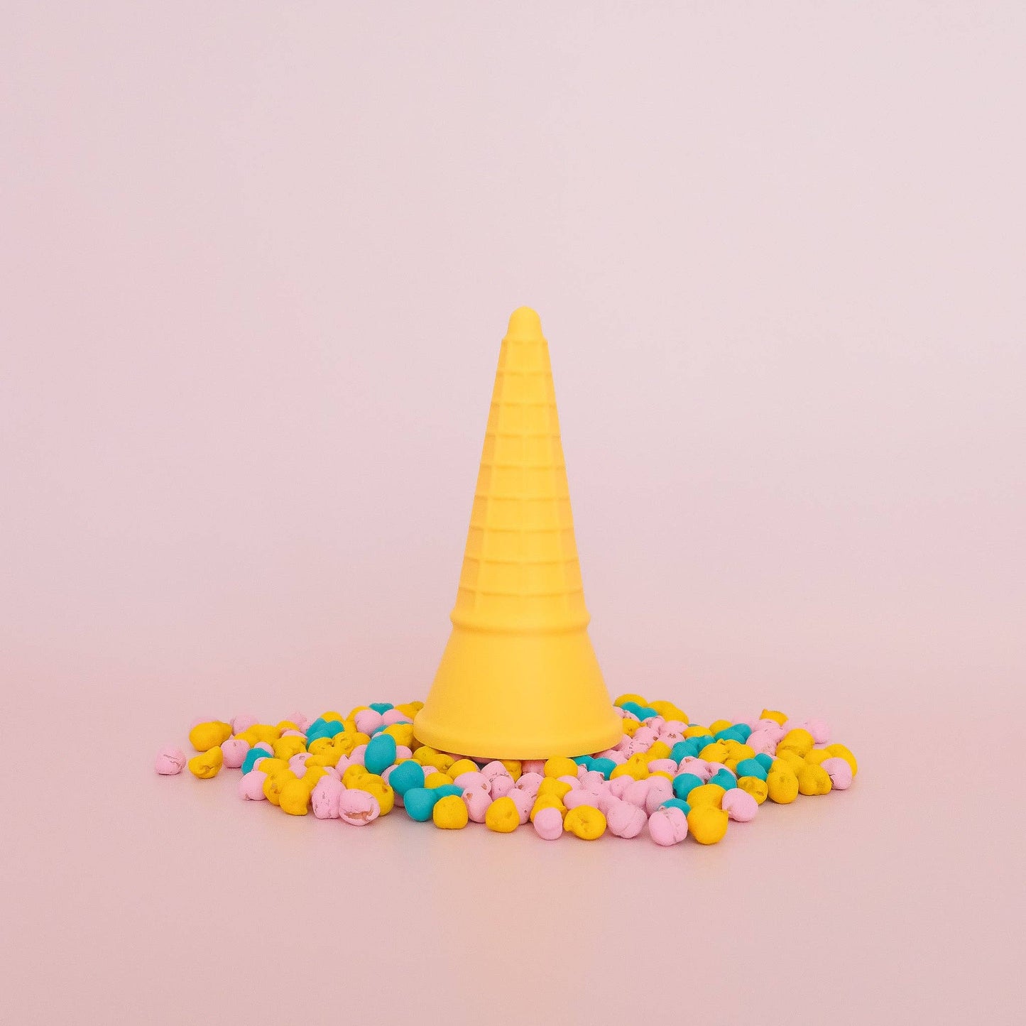 Play Sense Eco Playdough Eco Ice Cream Cone: Orange