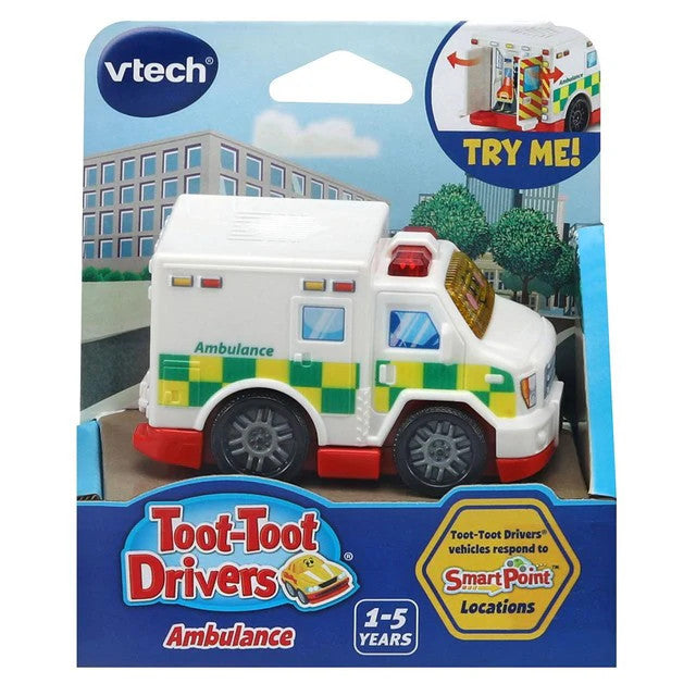 VTech Toot-Toot Drivers Ambulance – Interactive Toddler Toy Vehicle
