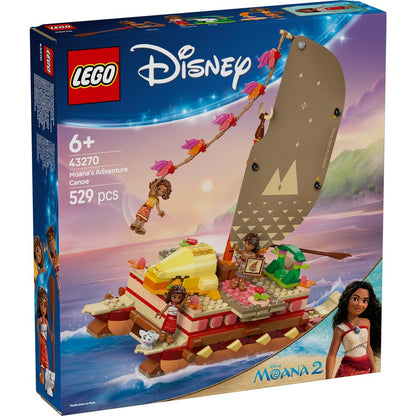 LEGO® Disney - Moana's Adventure Canoe 43270