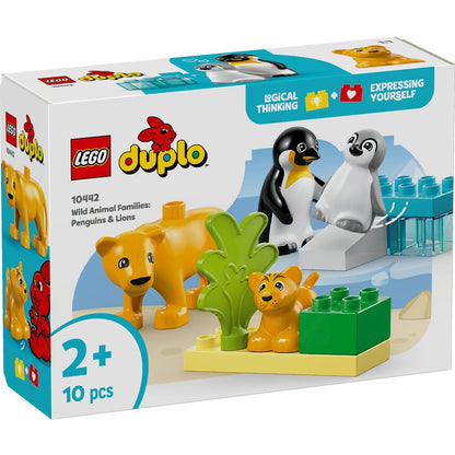 LEGO® DUPLO® - Wild Animal Families: Penguins & Lions 10442