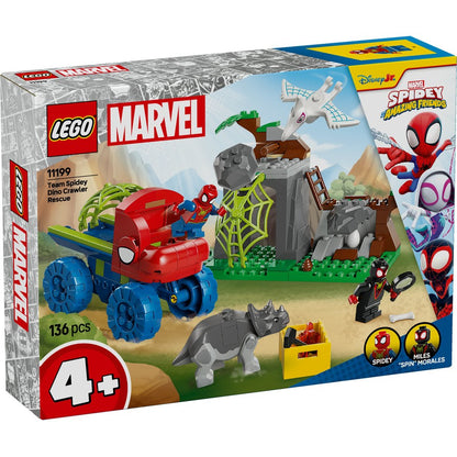 LEGO® Marvel - Spidey and Gobby's Raptor Battle at Tree House 4 HQ  11200