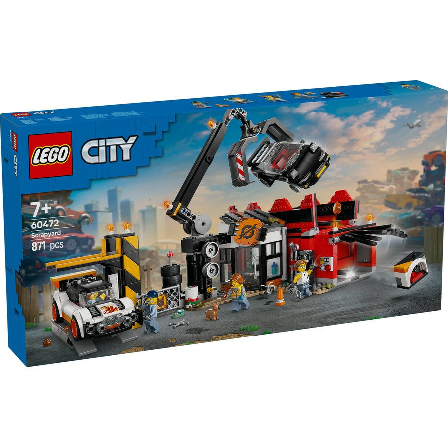 LEGO® City - Scrapyard with Cars 60472