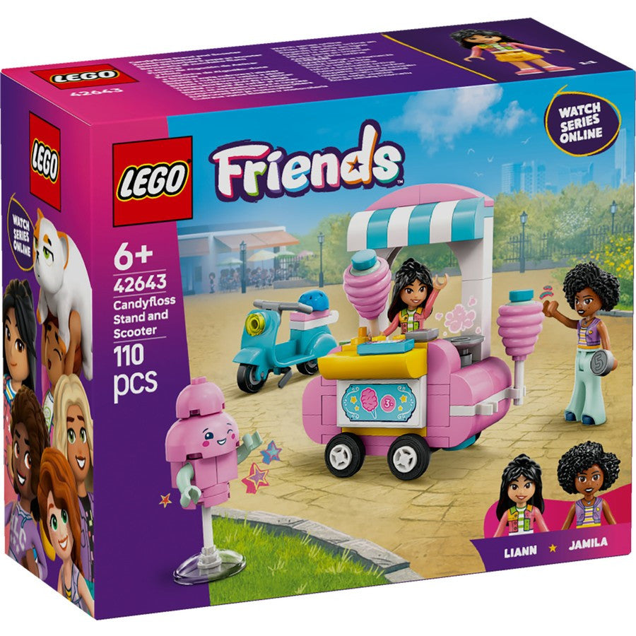 LEGO® Friends - Cotton Candy Stand and Scooter  42643