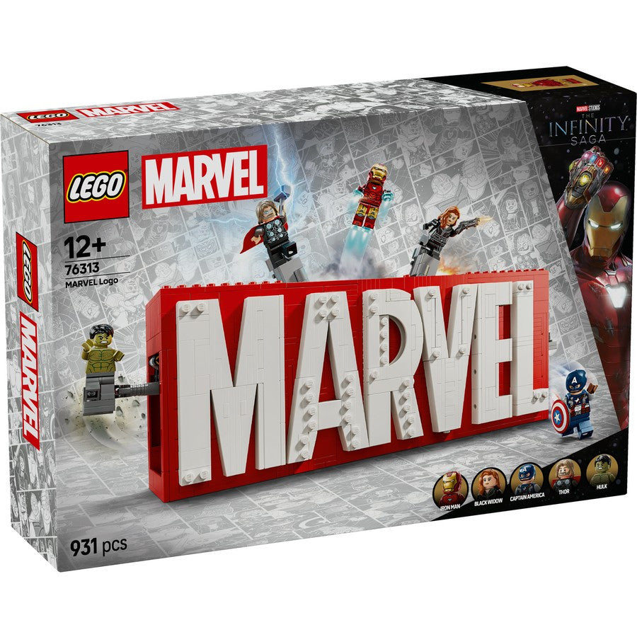 LEGO® Marvel - MARVEL Logo & Minifigures 76313