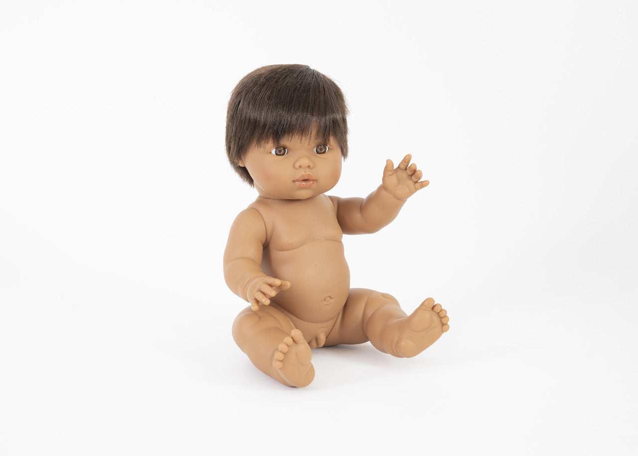 Mini Colettos – Brunette Boy Doll - Luka 34cm
