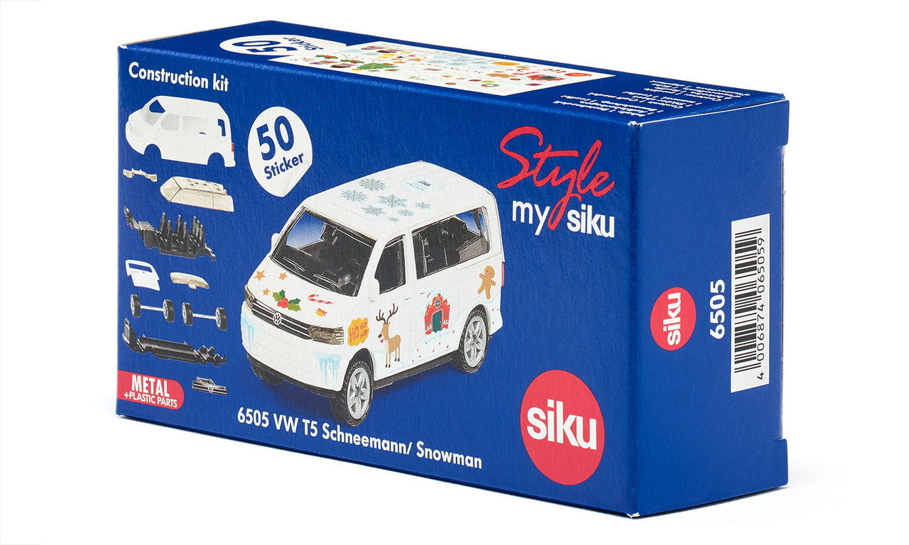Siku - 6505 - Style My Siku - VW T5 Snowman