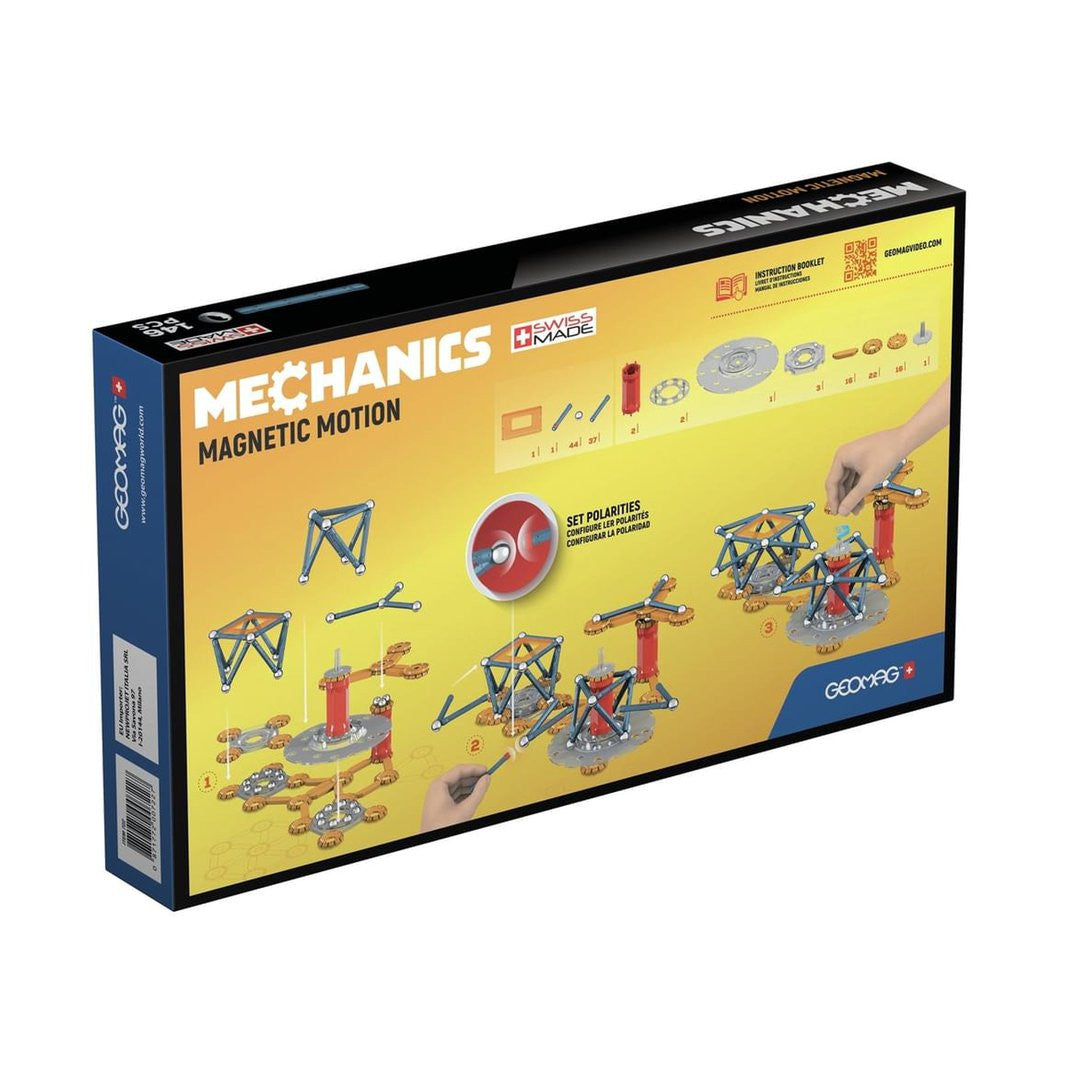 Geomag Mechanics - Magnetic Motion - Build Magnetic Gears 146pc | 762