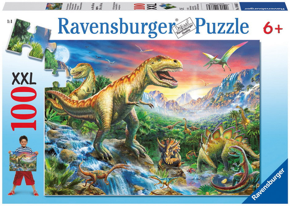 Ravensburger 100pc - Time of the Dinosaurs Puzzle