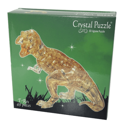 Crystal Puzzle 3D - Brown T-Rex